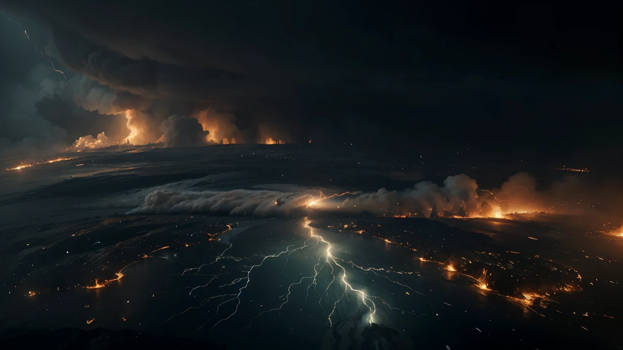 Visualize the Future: AI-Powered Disaster Prediction"
Prompt: Generate an image depicting how artificial intelligence analyzes vast datasets to predict natural disasters such as storms, floods, or wildfires. Showcase the AI model in action, processing real-time data streams to provide early warnings and mitigate the impact of climate-related disasters.