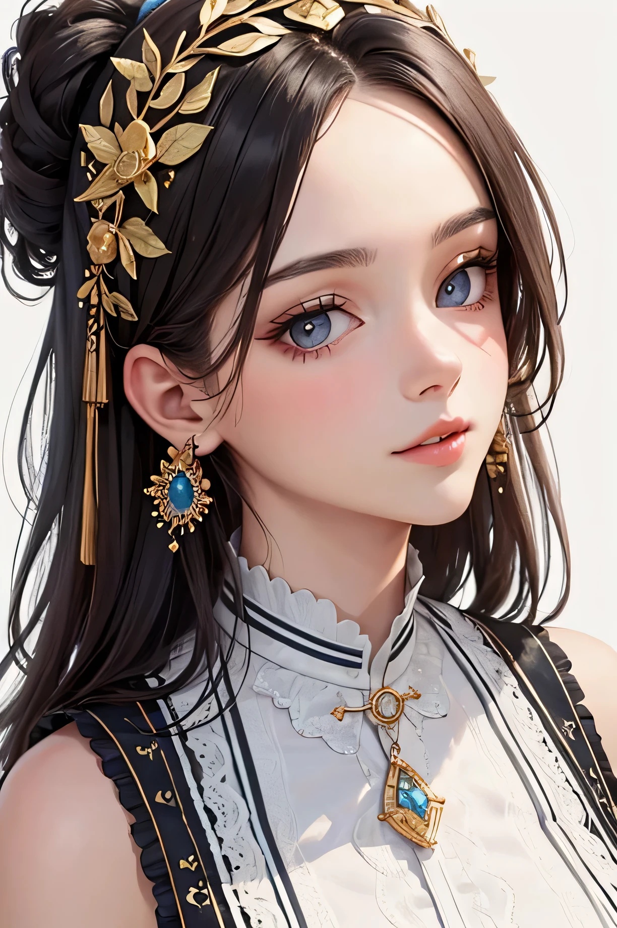 ((highest quality)), ((masterpiece)), (detailed), One beautiful girl,Perfect Face,Wearing a sleeveless kimono