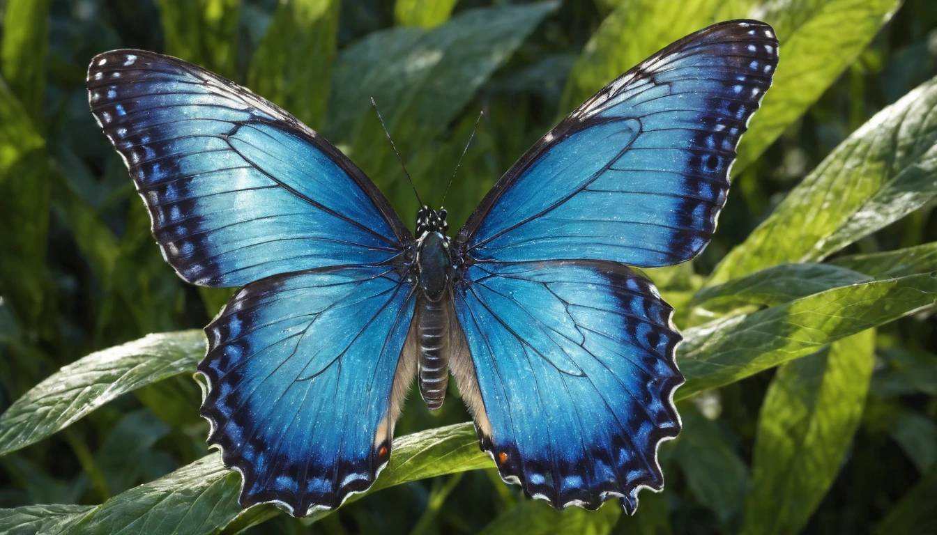 (butterfly:1.2,macrophotograph:1.1),(best quality,4k,8k,highres,masterpiece:1.2),ultra-detailed,(realistic,photorealistic,photo-realistic:1.37),spectacular,blue butterfly emerging from its cocoon,magical transformation,gorgeous colors,delicate details,exquisite textures,dazzling wings,intricate patterns,fragile beauty,natural habitat,whimsical background,soft sunlight illuminating the scene,vivid hues,close-up view,captivating moment,meticulous focus,translucent wings,fragility,life cycle,magical metamorphosis,natural wonders,nature's marvels