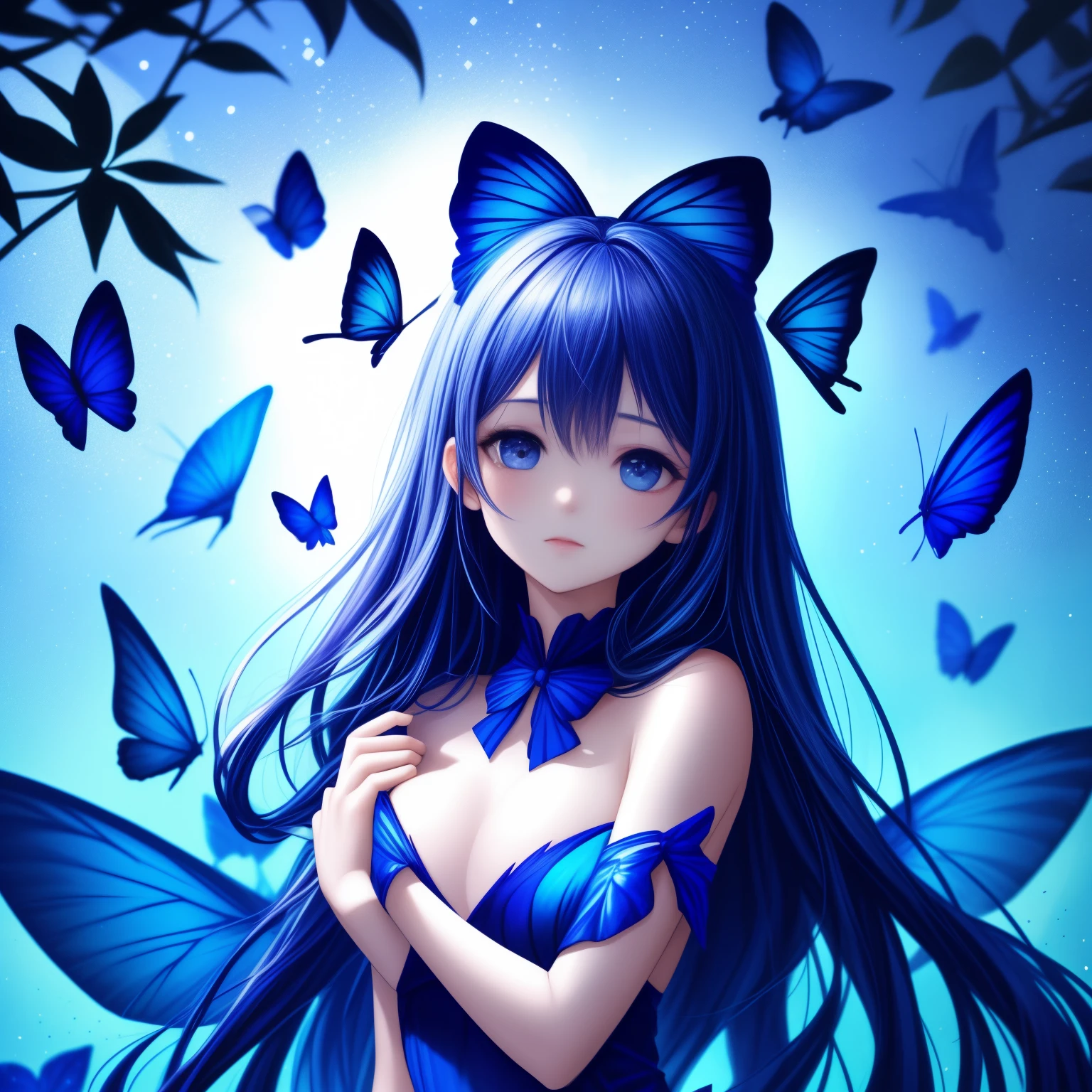 blue butterfly