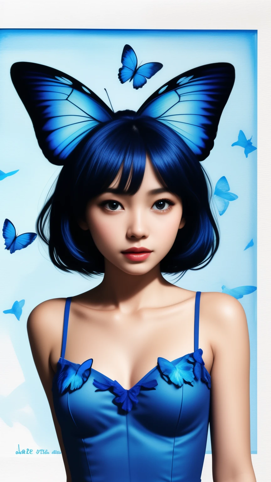 blue butterfly