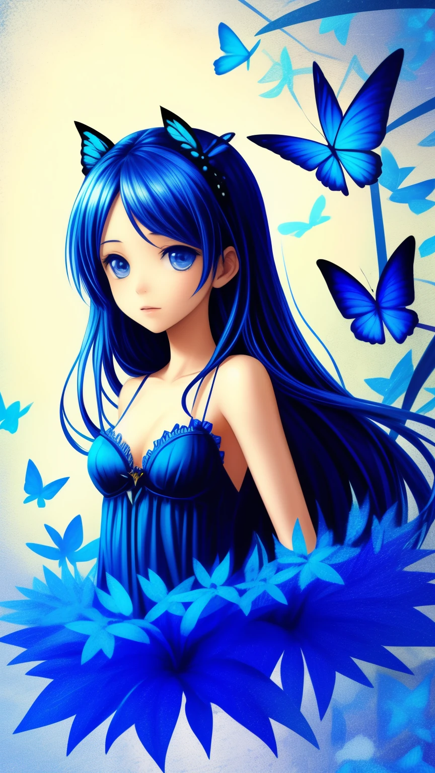 blue butterfly