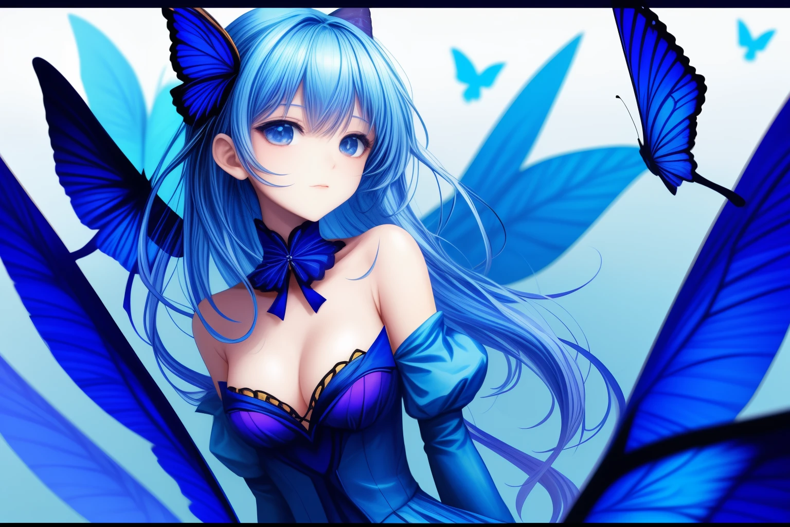 blue butterfly