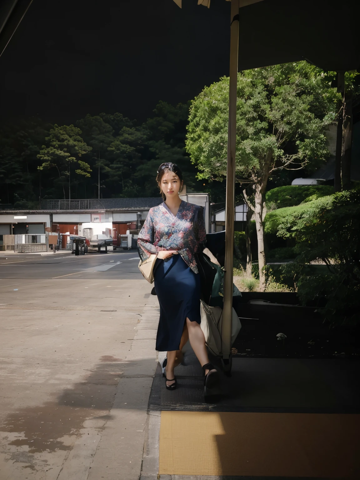 (goddess-like happiness:1.2), Stewardess, shoulder-length hair, Japanese Style Bun, The hair is neatly tied up, on the plane, elegant, stunning, gorgeous, vivid, masterpiece, glamorous, realistic, aesthetic, depth of field, Best quality, masterpiece, ultra high res, photorealistic, raw photobest ratio, cinematic lighting, Japanese Style, (RAW photo:1.2), (photorealistic:1.4), (masterpiece:1.3), (intricate details:1.2), A glamorous Japanese beauty stewardess walks confidently and elegantly in the cabin of an Japanese airliner wearing an Japanese stewardess uniform.