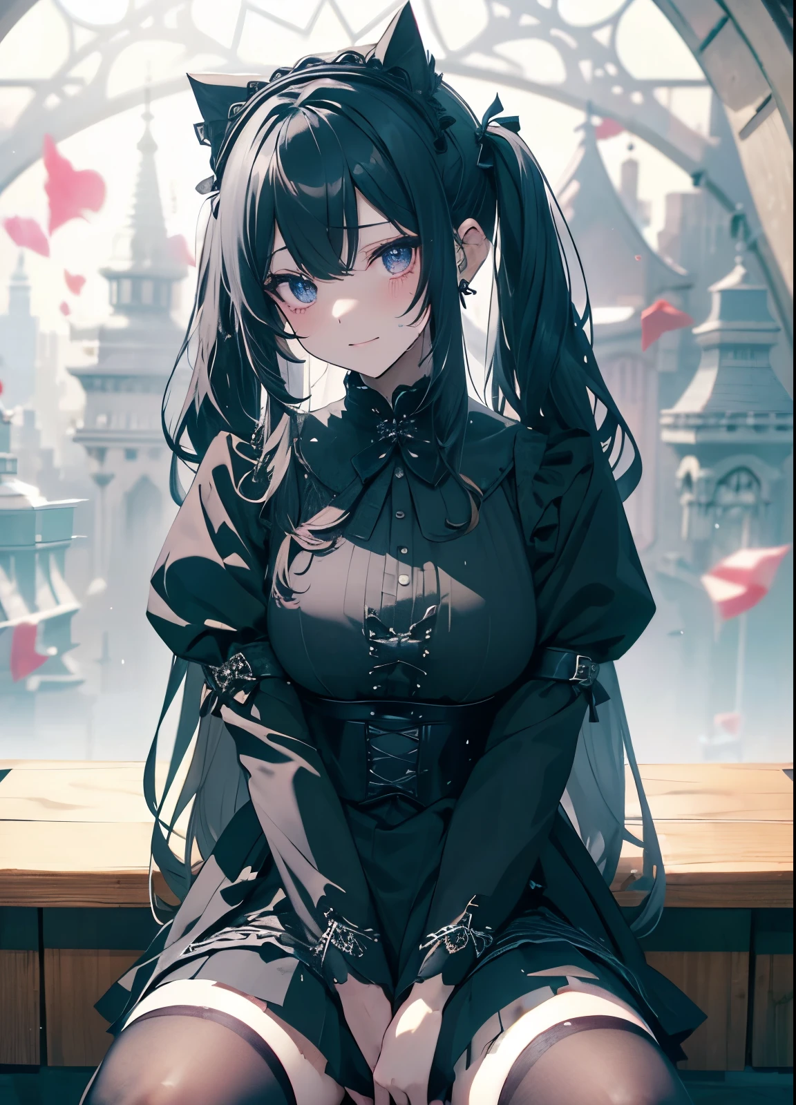 Hard Dark Gothic Makeup、deep night sky、Horror、Black dark eyeshadow、cry、sad、Good skin radiance、Dark Gothicメイク、Dark smile、palace、The beauty of fragrance、24-years-old、Expression of intense sexual pleasure、Embarrassed look、Dark Gothic、Obscene language、highest quality、View 5 books、Expression of sexual pleasure in suffering、Drunk face、紫のMaid clotheysterious、Noble、A face that is holding back the toilet、sexy、Loving smile、Twin tail hair、jet black ruffle skirt、Right blue eye, Left eye is red、Super bewitching pose、Platform Heel Shoes、Heavy makeup、Gothic ta Clothing、A little slimmer、Silver Hair、Long Hair Straight Hair、Cute Gothic Loliress、Beautiful Face、elegant features、Fascinating face、Knee-high socks、Stained glass background、Chest glistening with sweat、The room is dark、goth long dress、Bell Sleeves、Wizard Sleeve、decadent look、Sexually excited expression、Gothic Mode、Glossy thighs wet with water、Thighs that are wet and shiny with oil、Background of a room full of roses、sad expression、Rose Maiden、The embroidery is pink、The dress has pink embroidery、Thigh-high socks、Knee-high socks、Gentle expression、masturbation behavior、Dark black eyeshadow、despicable act、Stained glass and rose background、Wearing black underwear、Black panties、thighs are a little thin、Female Duo、female couple、I have lesbian friends、hug a girl、A blue lightning bolt glows in his right hand.、Blue electromagnetic waves shine in my hands.、dark church background、Stained glass、black metal world、Dark Castle、Dark Room、Slender body、upright、walk、Are standing、gothic long dresaid clothes、Victorian dresses、Her thighs glisten with sweat、My body is wet and shiny、Lots of glitter on the thighs、sweating、My thighs are sticky from sweating、Sweat glistens on the thighs, The whole body is sweaty and shiny、pretty sweaty、My thighs are sweaty、My thighs are so wet、My thighs are shining with sweat、A lot of sweat glistens all over the body、The thighs are the best、Two girls in a photo、