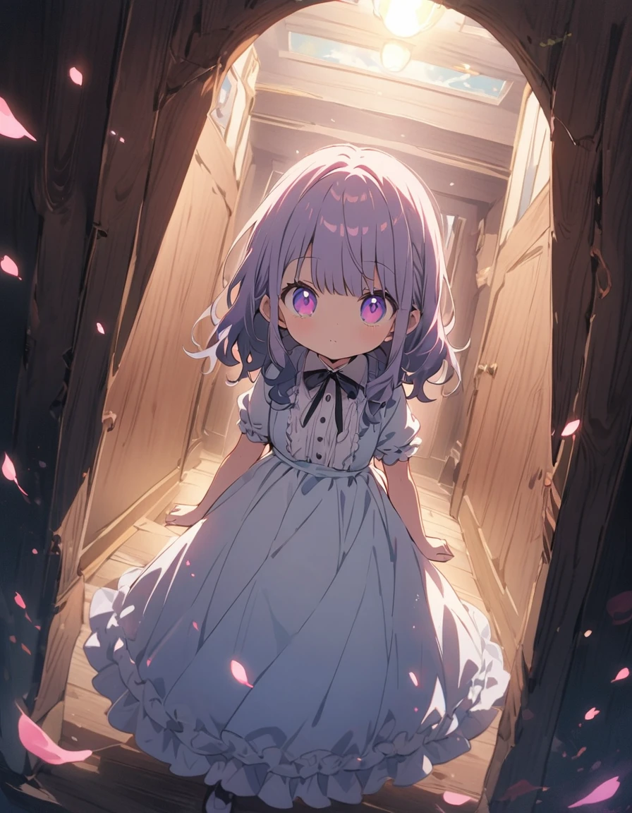 (masterpiece),(highest quality), figure, (Fantasy:1.4), Gray wavy hair, Long eyelashes, Round eyes, smile, (cherry blossoms:1.2)、(oysters:2)、(美味しいOceanの幸)、(清浄Ocean域アジワ)、(Warm Beach:1.4)、(Ocean:1.2)、Surrealism, Anaglyph, Stereogram, Atmospheric perspective, 8k, Super Detail, Accurate, highest quality, 超High resolution, Textured skin, Pale maroon frilled dress, (pastel colour) , paper_cut、(highest quality、masterpiece、High resolution、detailed)、animeスタイル、Flat Style、(Shining Eyes、detailed美しい顔), BREAK,1 girl、extremely detailed(The Shining), Best lighting, Best Shadow、floating, (High saturation),Dynamic Angle、anime