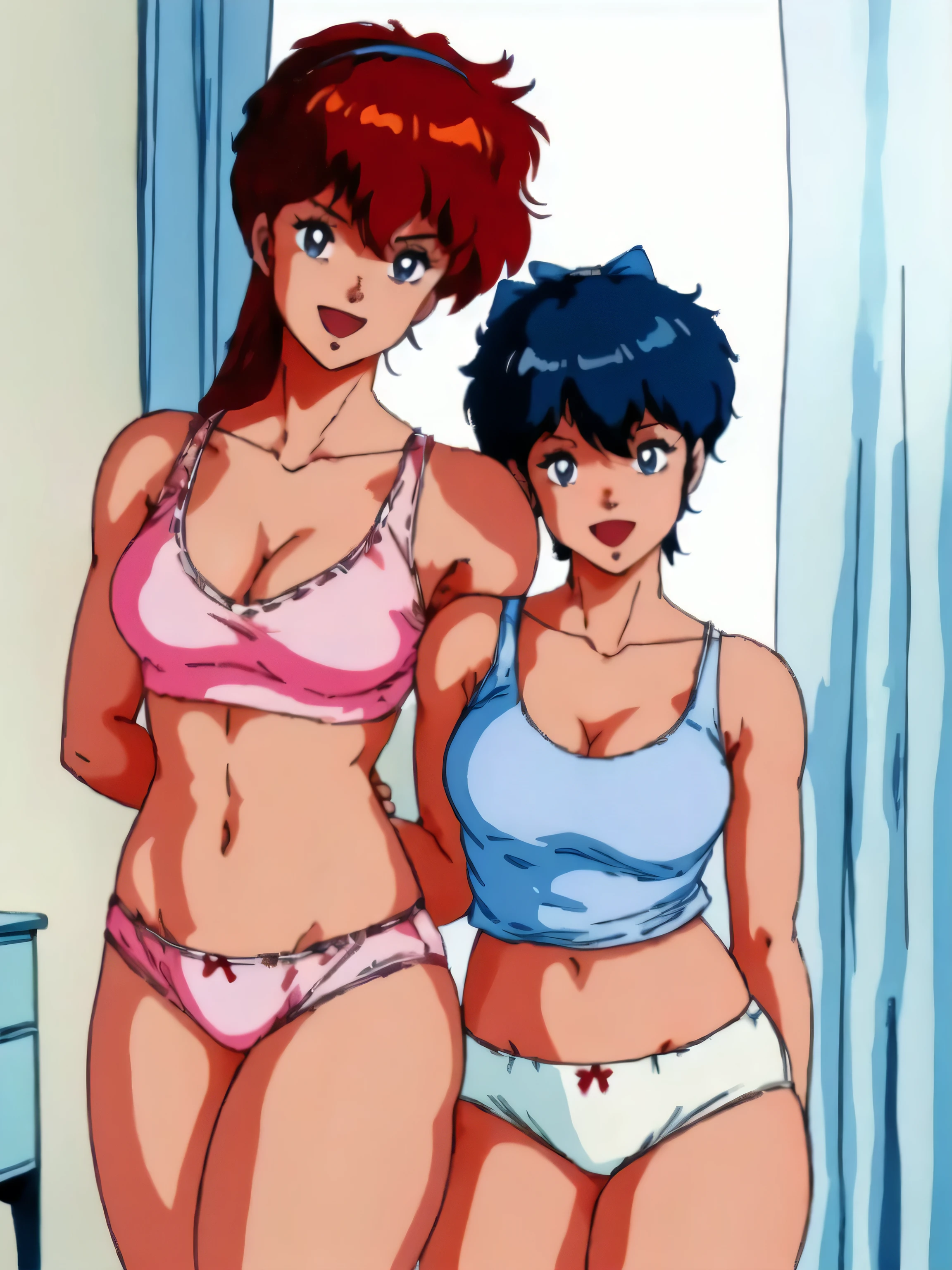(Explicit content warning), 2girls, masterpiece, highest quality, disorganized, look viewer, 2 girls, Taking a shower in the bathroom, knee standing, (Madoka Ayukawa, another girl running away long hair, full nude) (hikaru hiyama chasibg short hair, full nude), (((fll nude))), knee shot, full blush, (((no Panties))),, Take a look here, (((nsfw))), view audience, short hair, 2girls, nsfw, Genitals are visible, (((See here))), nsfw, (Japanese girl showing off genitals:1.1), look viewer,