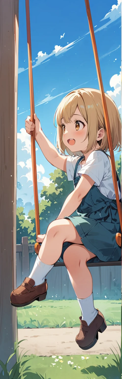Childhood swings,Following the memory until now