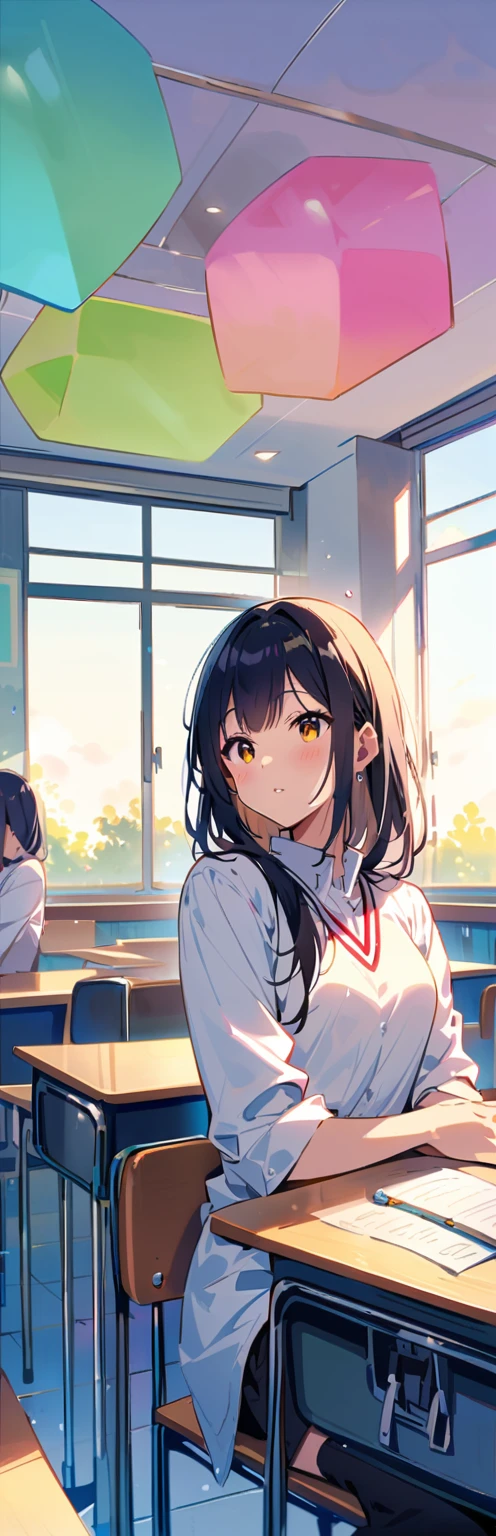 The classroom，How come I can&#39;t see