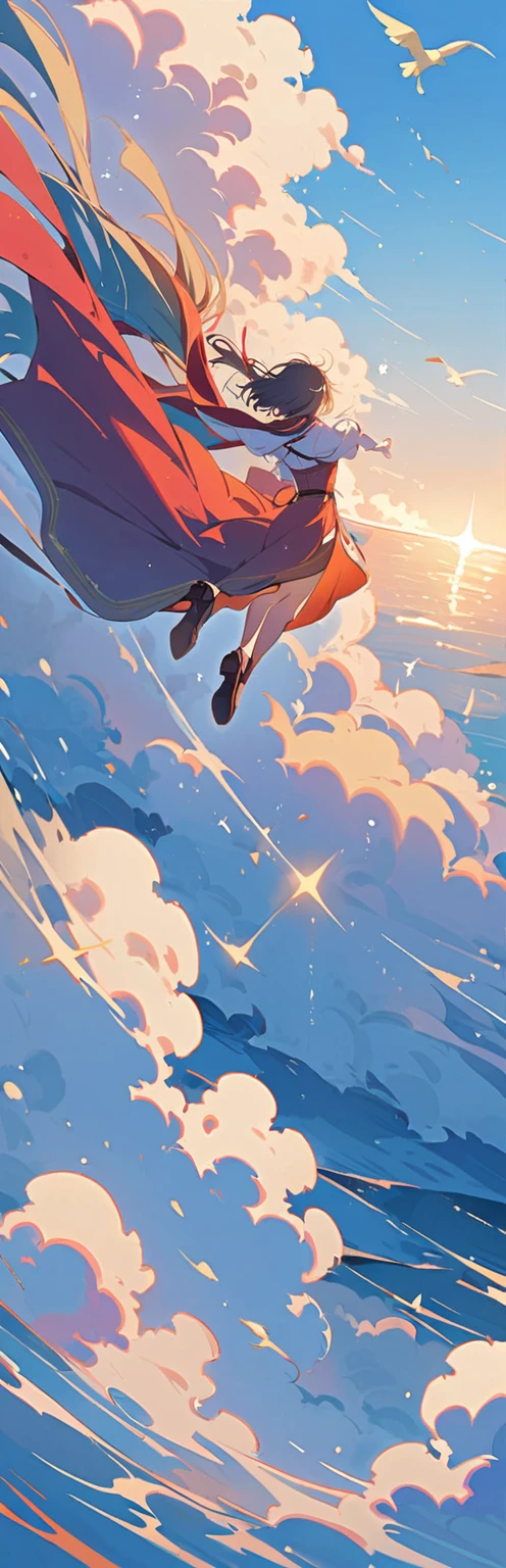 But the wind gradually blew the distance far