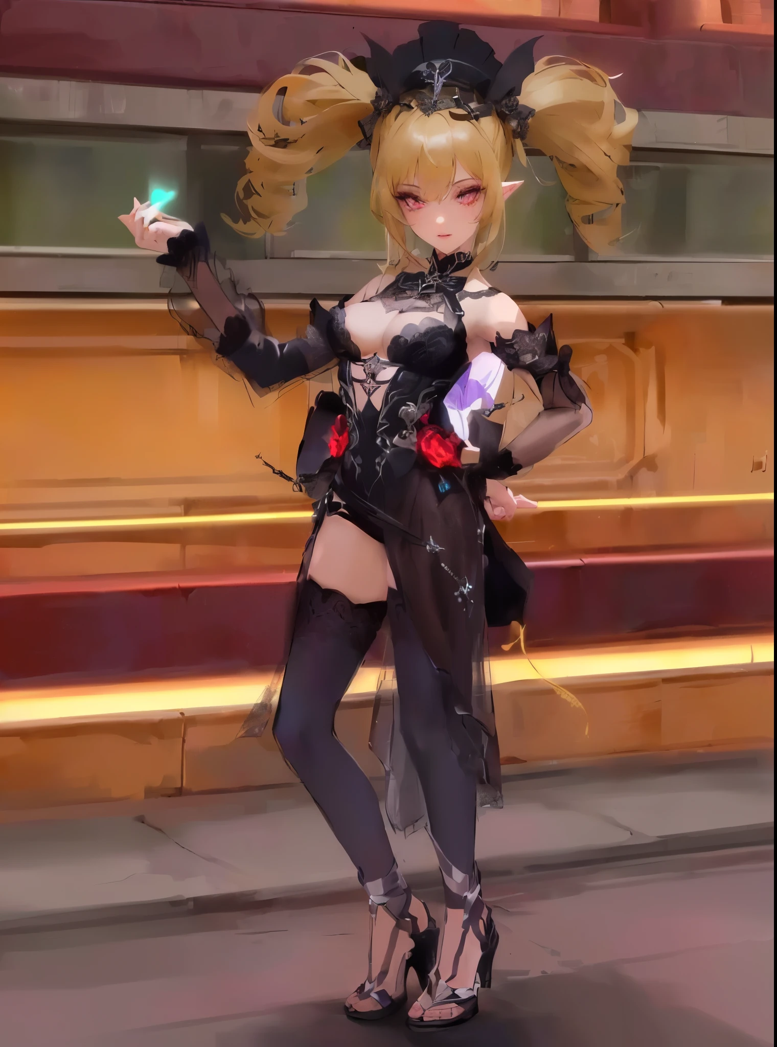masterpiece:1.2, best quality, detailed and beautiful, very precise detailed, ultra detailed, extremely detailed body, a close up of a person in a costume holding a cell phone, holding a pudica pose, dark demonic dancer, alluring mesmer woman, spellcasting pose, pudica pose, aion, holy cyborg necromancer girl, succubus in tight short dress, infernal nymph!!!, tranding on pxiv