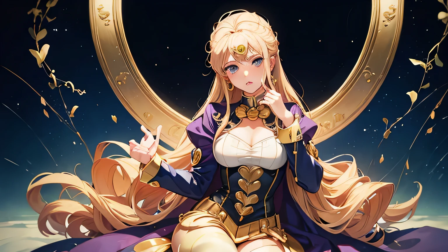 female version of Giorno Giovanna from JoJo's Bizarre Adventure