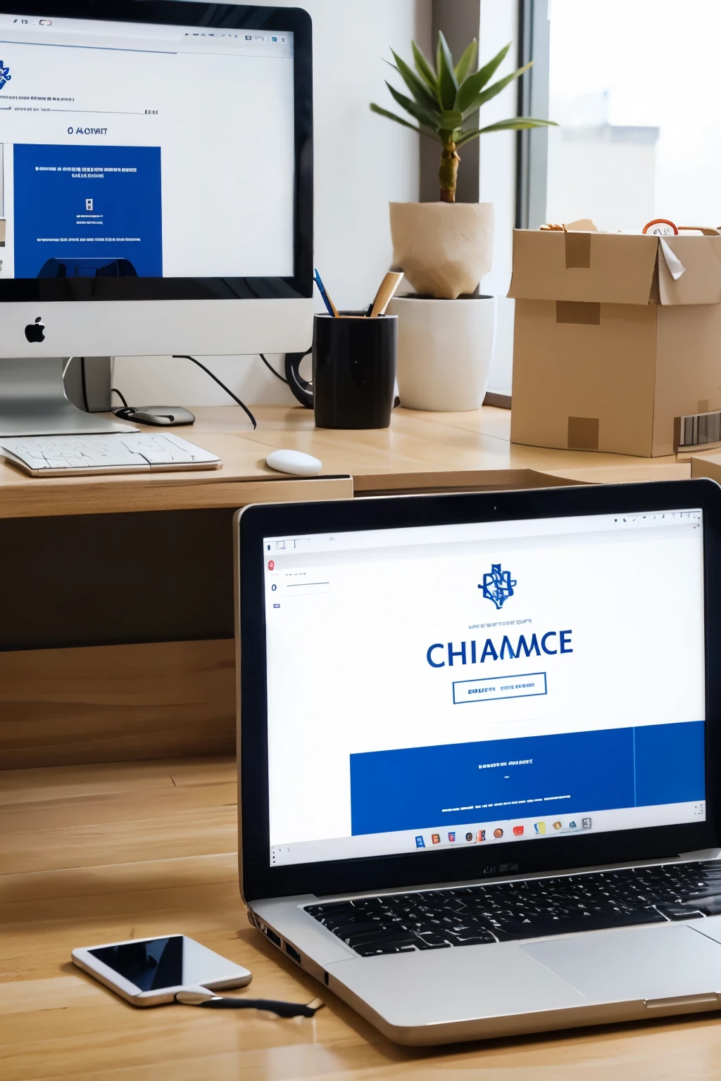 logo pour une entreprise de e-commerce
