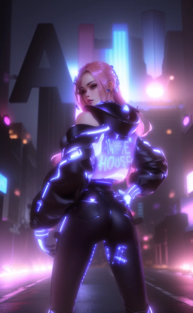 a close up of a woman in a futuristic outfit posing, anime styled 3d, realistic anime 3 d style, anime style. 8k, a-pose, anime style 4 k, artstation masterpiece, 3 d render character art 8 k, 8k high quality detailed art, trending on artstation hd, 3 d character art, realistic artstyle