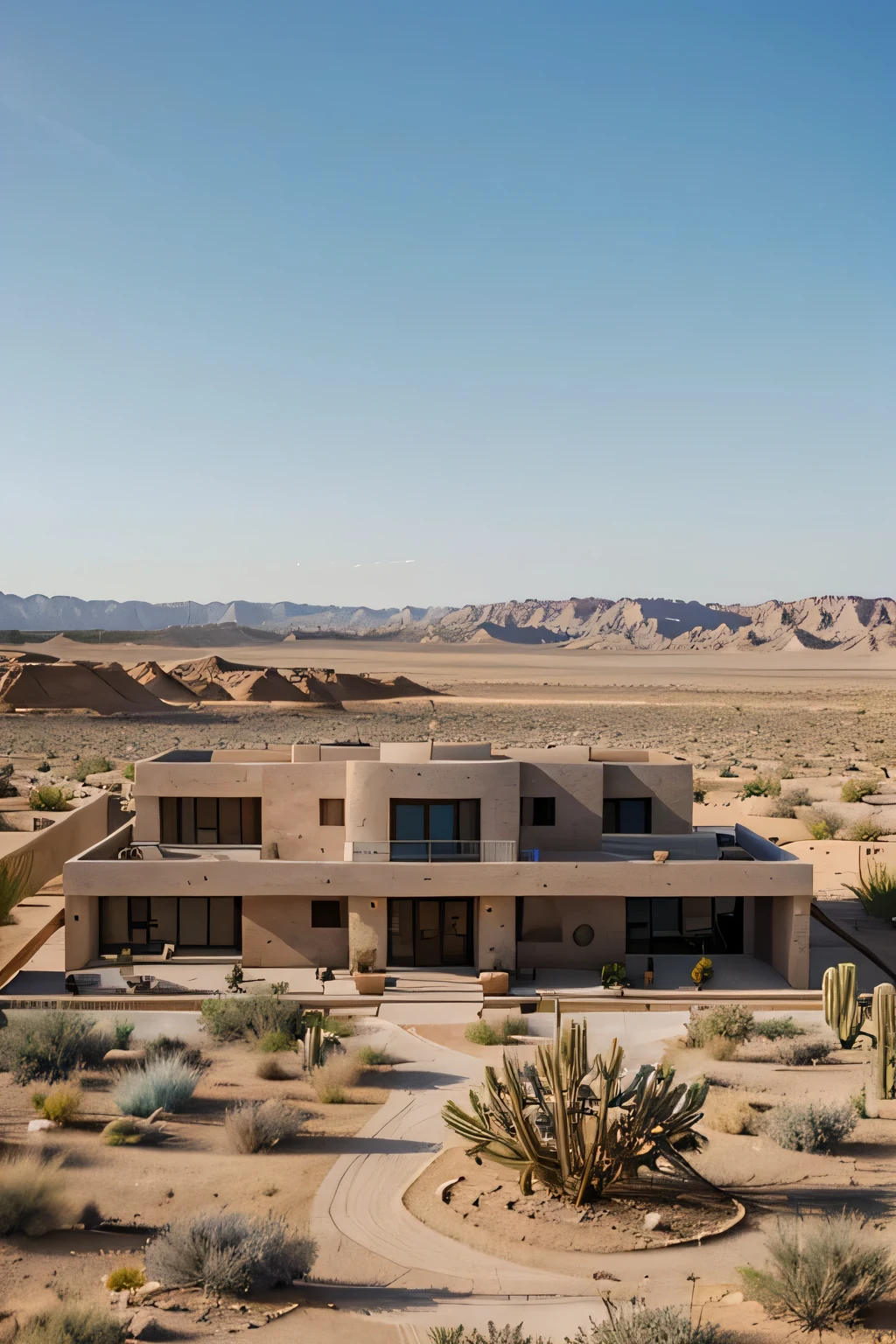 beautiful fascinating home in desert