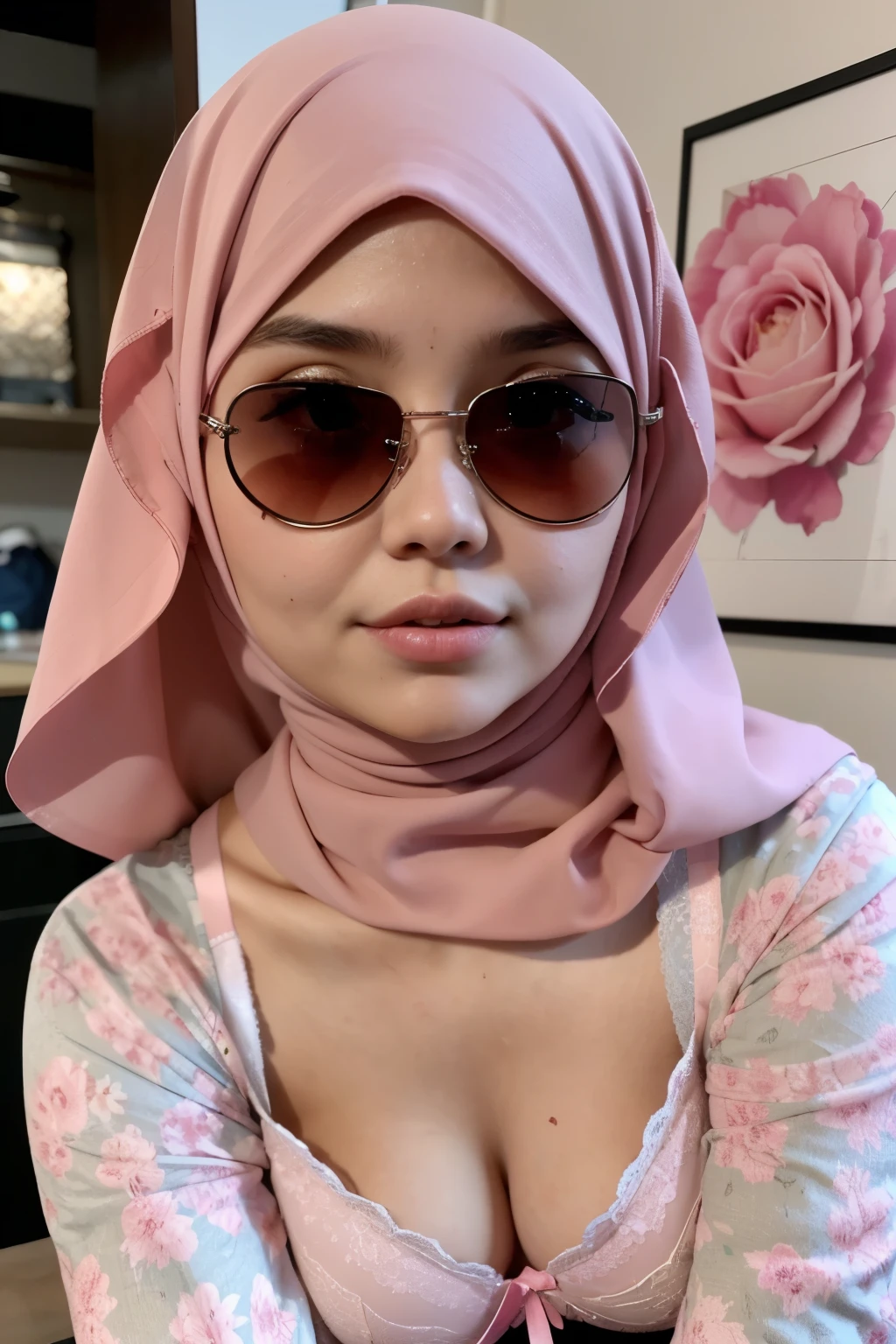 (((Sunglasses))), ((Colourful)), ((Big Tits:0.1)), ((Flat Chest:1)), Wear sunglasses and act like Rosyam, ((Closed Eyes)), ((Strapless Colourful bra Flat Chest)), Naked, Angry pose, Angry face, (((HIJAB MALAY GIRL))), masutepiece, High quality, UHD 45K, Realistic face, Realistic skin feeling , A Japanese Lady, 8 years old, , Very cute and baby-like face, (((FLAT CHEST))), (MATRIX WORLD), ((look In front  at the camera and SADNESS)), ((())), (((CUTE GIRL))), ((PASTEL LIPS)), ((SATIN LACE)), ((CHUBBY)), ((UNDRESS)). Brown, Flat Chest, Wearing G-String. Sitting, from behind view up, seductive pose, (Small face)