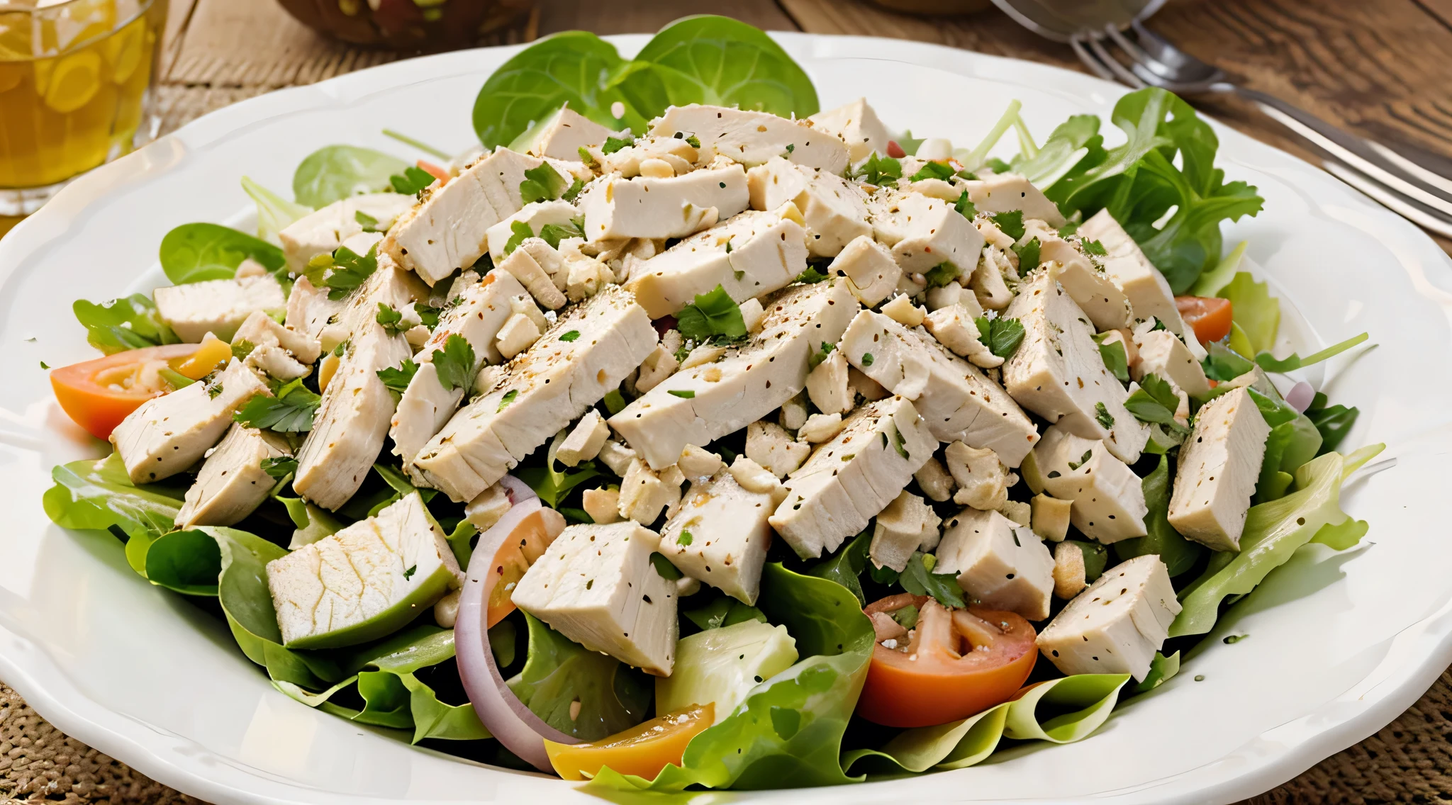 healthy chicken salad
