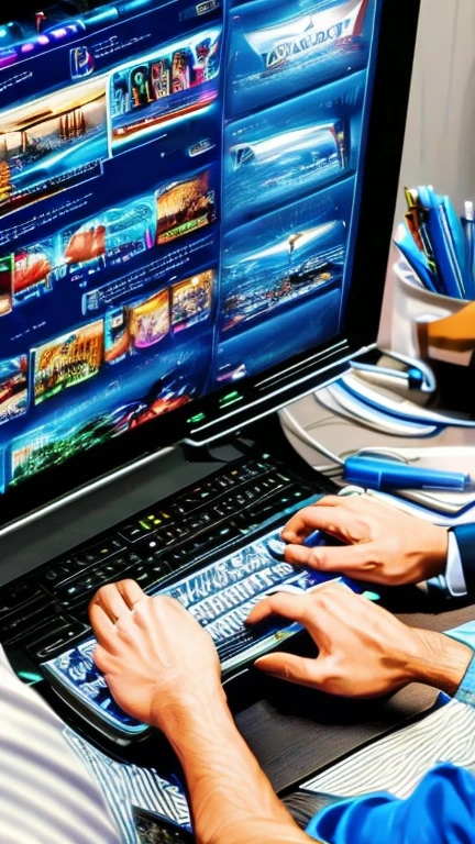 Eye-catching designs, side jobs, things that will interest you in affiliates, things that attractively introduce affiliate products, photos of people working on computers, things that appeal the merits of side jobs and affiliates, things that use specific numbers and data,