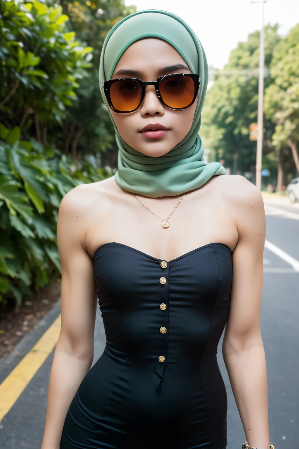 Bodybuilder Naked, (((HIJAB MALAY GIRL))), masutepiece, High quality, UHD 32K, Realistic face, Realistic skin feeling , A Japanese Lady, 8 years old, , Very cute and baby-like face, (((FLAT CHEST))), (MATRIX WORLD), ((look In front at the camera and SADNESS)), (((GREEN FLUORESCENT))), (((CUTE GIRL))), ((YELLOW LIPS)), ((wering strapless pastel)) little Bodybuilder, ((flat chest:1.5)), (((sunglasses)))