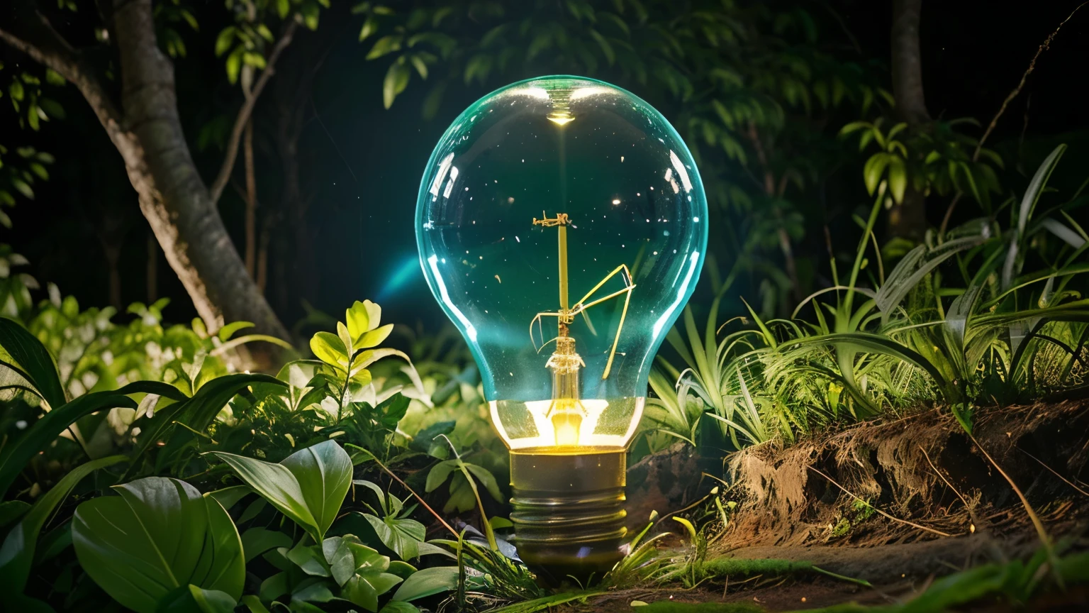lampada eletrica, sustentabilidade, Innovation, esfera brilhante, advanced technology, energia verde, conceitos de produtos inovadores, tecnologia verde, natureza, ideia