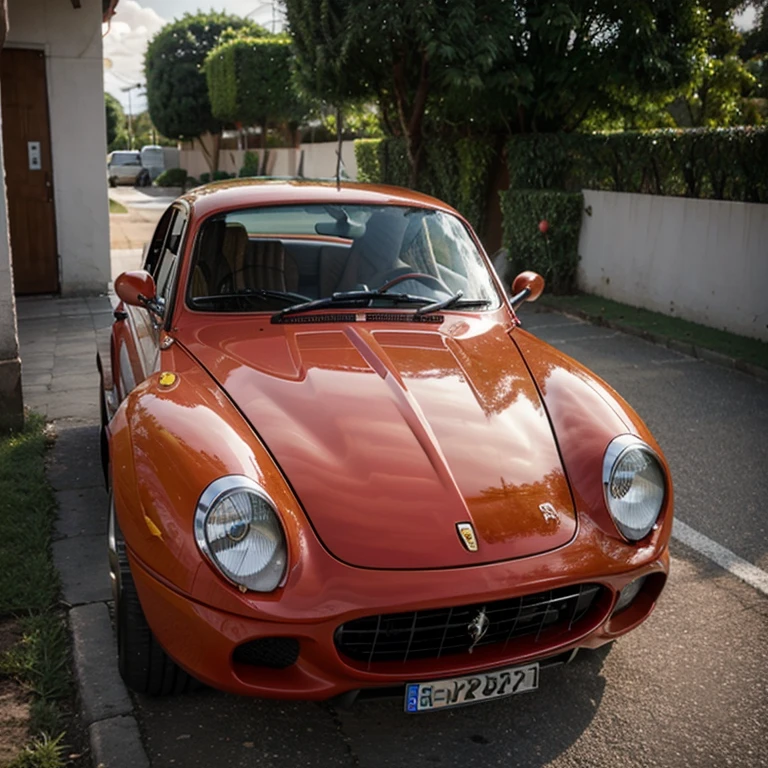 eu quero um fusca parecido com uma ferrari