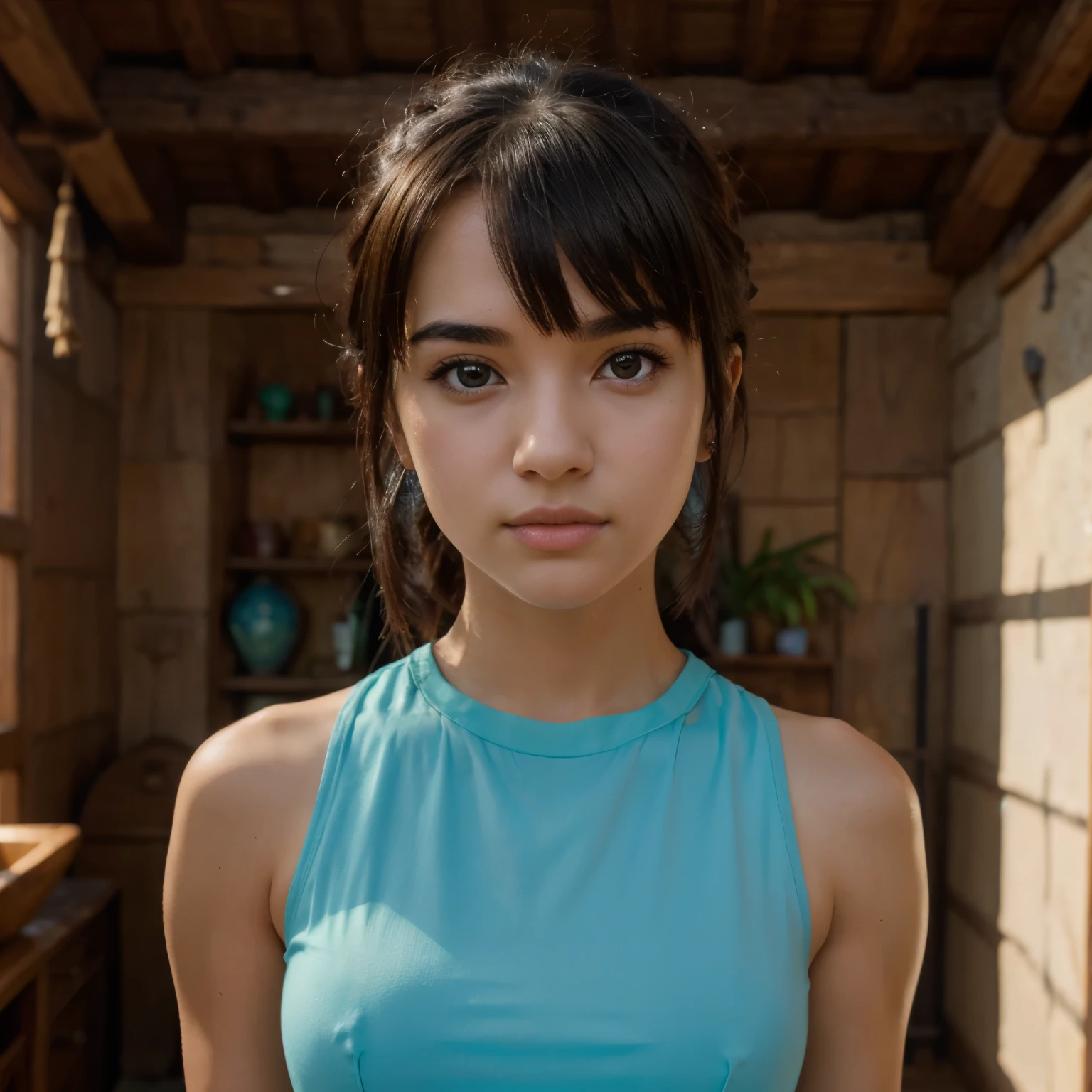 masterpiece, highest quality, (solo focus), (perfect face:1.1), (high detail:1.1),aqua (konosuba)
upper body, looking at viewer, masterpiece, best quality