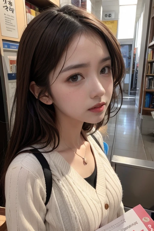 Read the textbook, beautiful girl