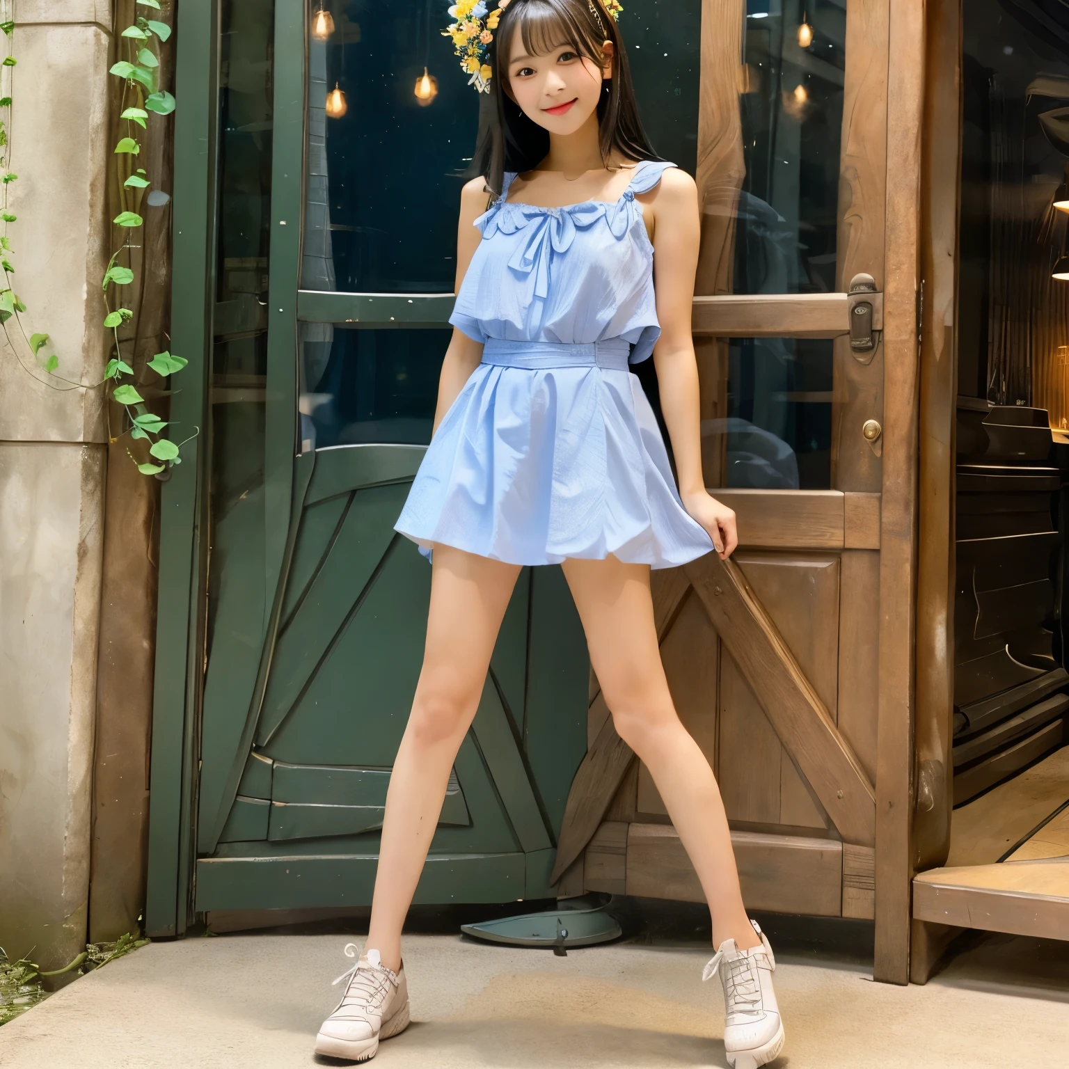 Make full body beautiful girl