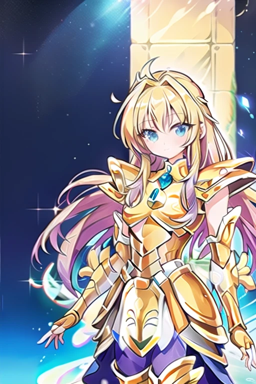 Une femme, 25 ans, mangas, cheveux longs, cheveux multicolores, details, Saint Seiya, Hyoga, Cygnus, God Cloth, mythycal armor, Saint Seiya Cosplay, armure de chevalier, myth cloth, Hyoga cosplay, Scandinavie, hiver, swam designed armor, glacier, neige