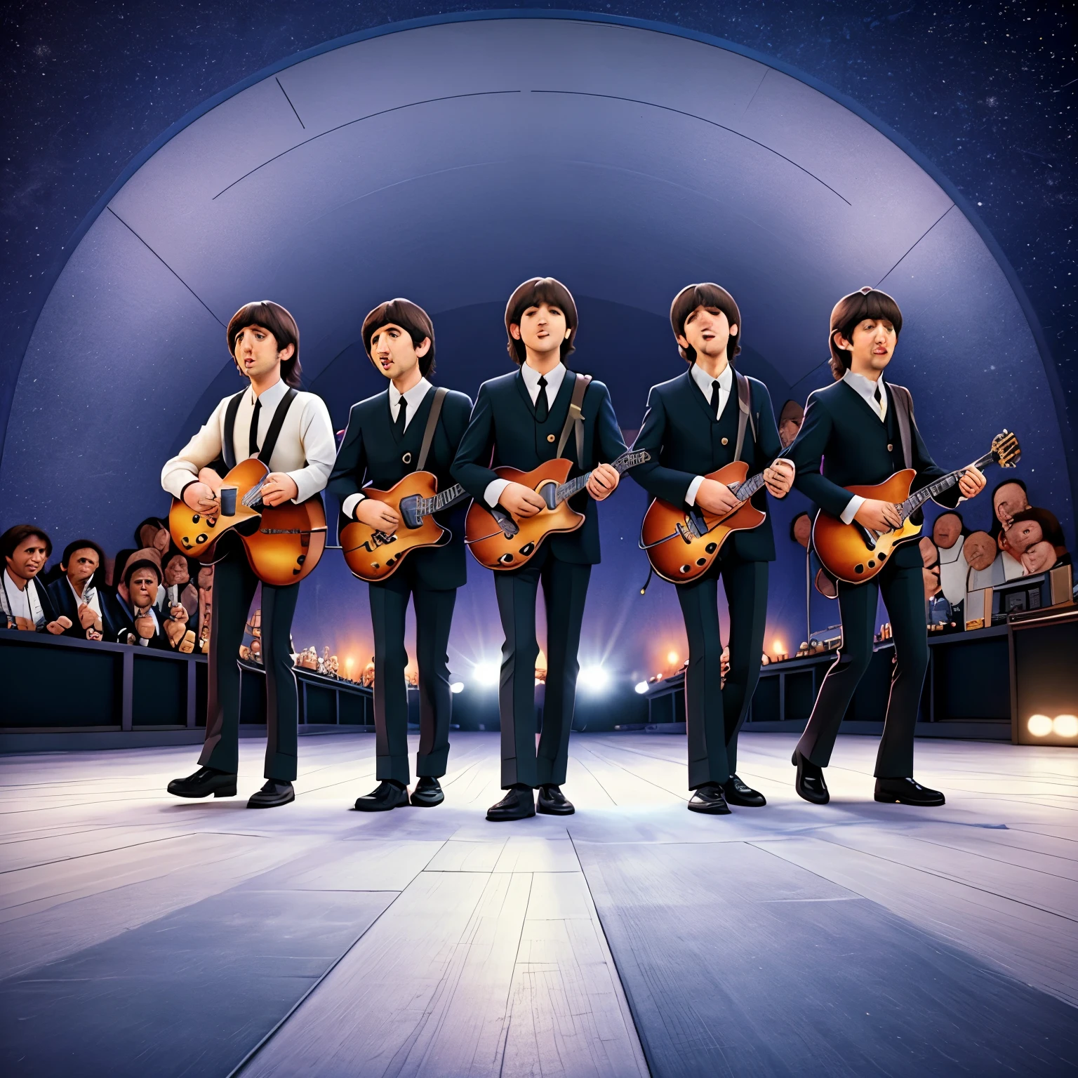 Beatles album cover