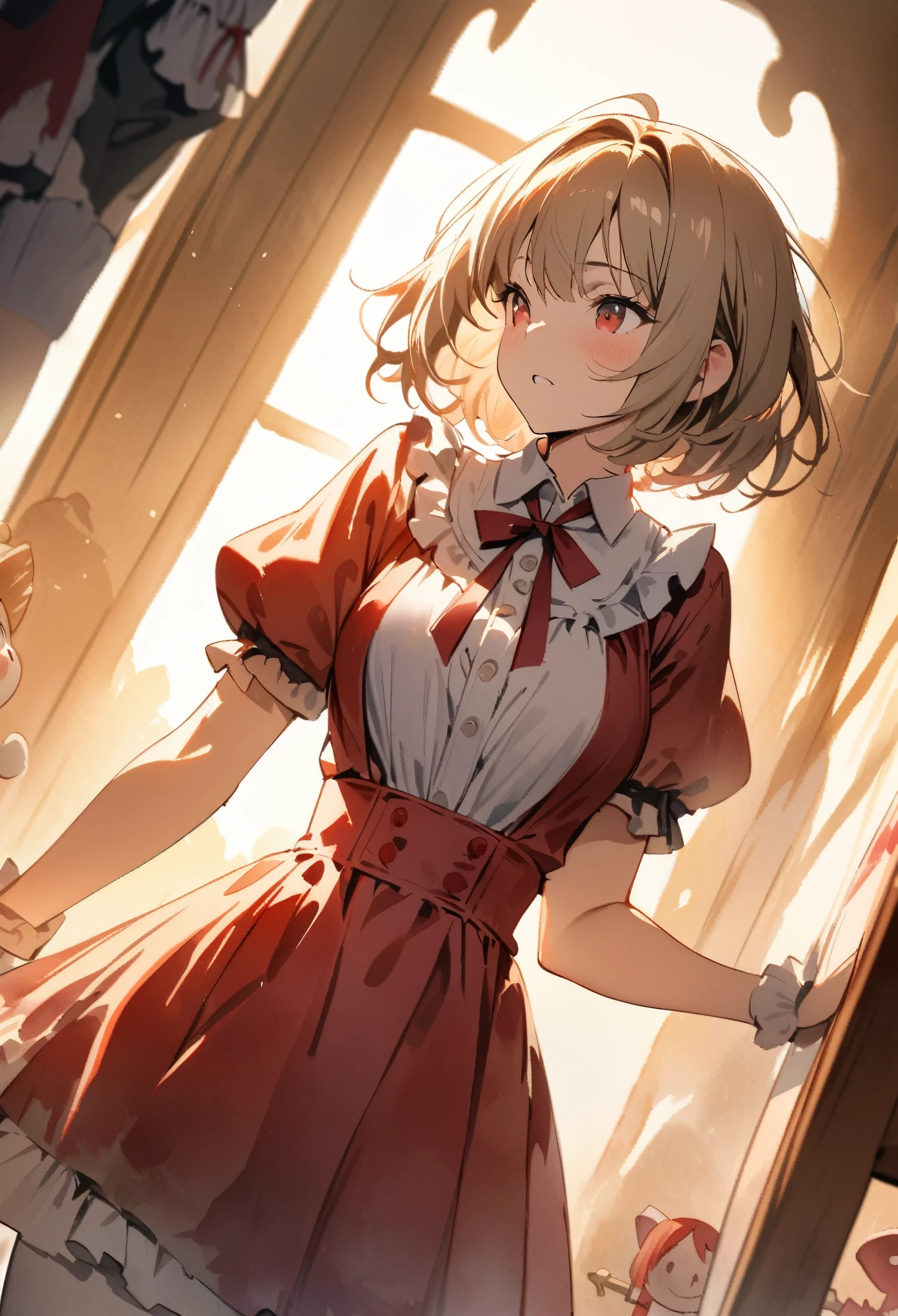watercolor, highres, top quality, best quality, paid reward available, High-quality illustrations, unparalleled masterpiece, perfect anatomy, absurdres, Hansel and Gretel, good lighting, cinematic shadow, dynamic angle,