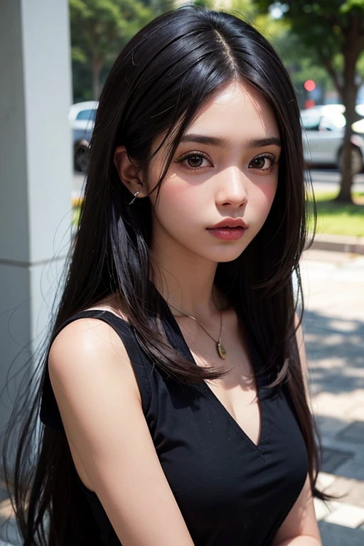 CRU, QUEBRA DSLR (KTW-PH1:0.9) BREAK morena de corpo inteiro de uma jovem muito bonita de 28 anos, (((cabelo preto))), com um short branco, qualidade de foto muito realista, 8k, hiper qualidade, morena peitos grande realista, (((Fotografia super realista))), Foto de estilo editorial, (((Photo taken with Canon R10 camera)))