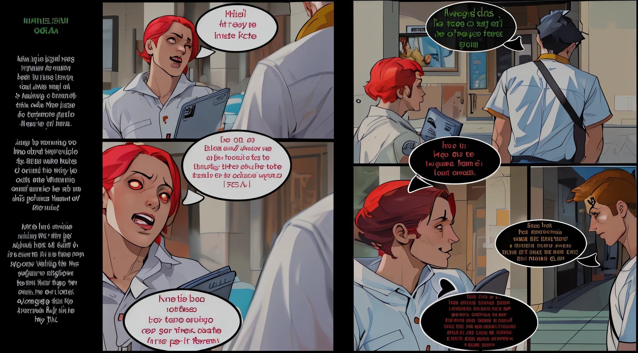 estilo comic americano x-men