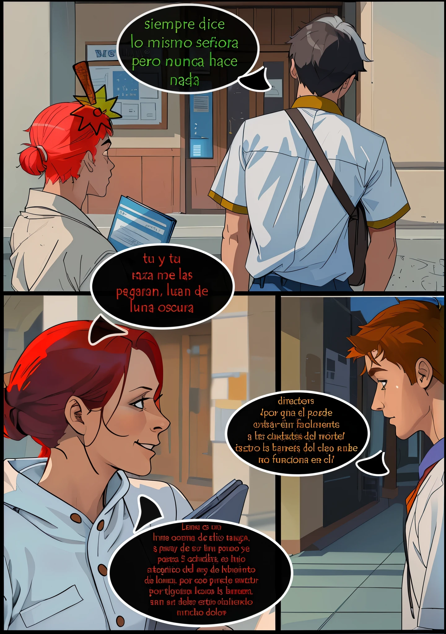estilo comic americano x-men