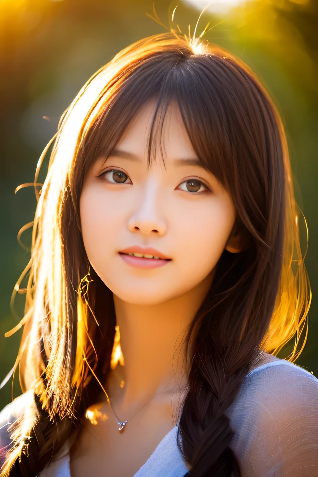 masterpiece、Non-artificial、Supernatural、high resolution、Light of the sun、Sparkling Eyes、Everything is sparkling、