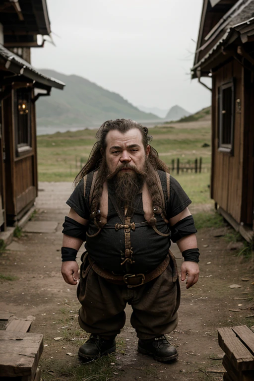 create the most disturbing image for a dwarf called rhua