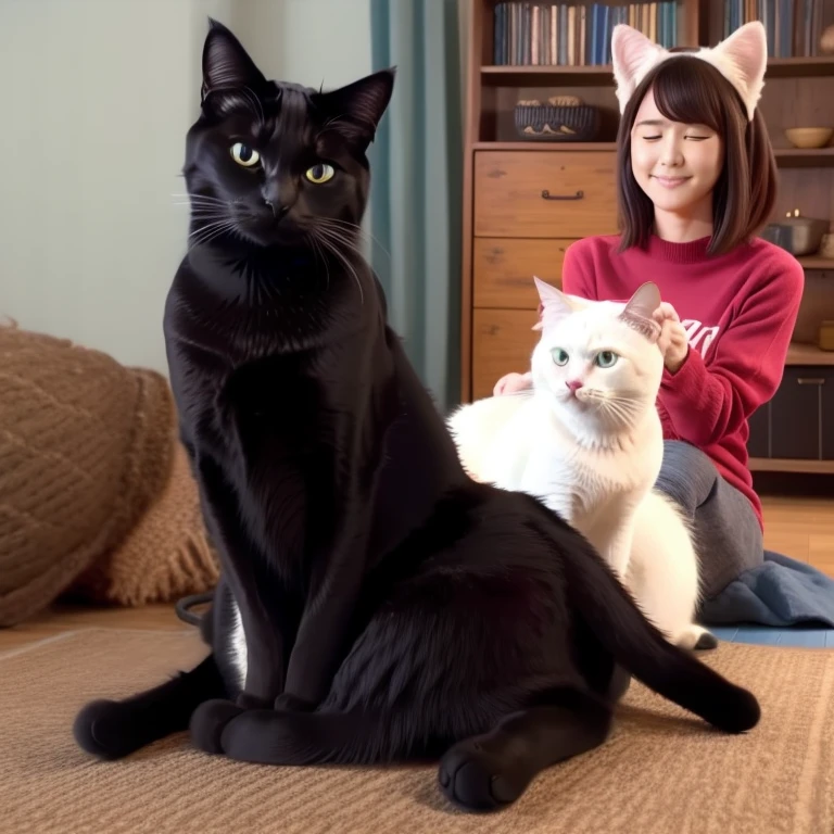 Cat ear、Cat Pose