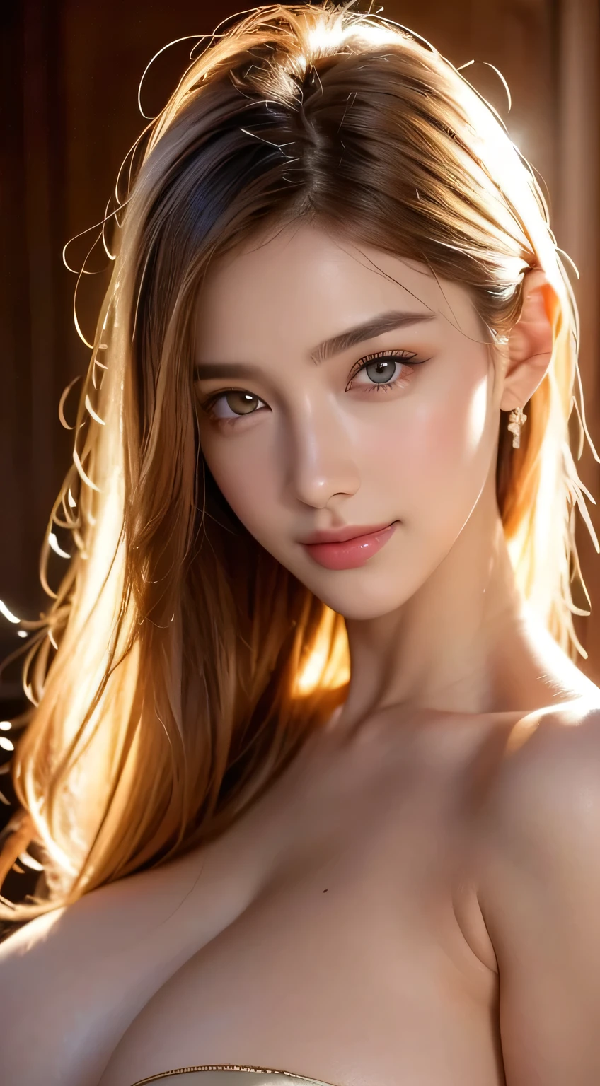 High quality work,Realistic works,The most premium graphics,8K HD CG ทำงาน,High quality graphics,High-resolution and exquisite CG work,10x pixels,Very detailed details:1.1,Advanced technical details:1.1Realistic photo effects,light effectภายใน:1.5,Soft, natural light:1.5. light effect(light effectเสมือนจริง:1.8),Ultra high resolution,shining dress,long shiny hair,silver hair,Transparent Hair,Highly detailed hair(Quality hair details:1.1)Clear eyes,Double eyelids look good.,Sharp eye makeup, Create beautiful eyelashes., Thin eyebrows, Highly detailed eyes,high nose, cute red lips, rosy cheeks, With delicate makeup on her face , beautiful face, The face shape is perfectly proportioned.,(Advanced facial details:1.1) nsfw masterpiece photography that captures the essence of a dream experienced by a stunning Caucasian woman., A perfectly detailed face., realistic pores, sharp eyes, (Slippery nipples), revealing dress, She was shrouded in smoke that transformed into surreal butterflies around her., in a dream, She finds herself in a magical landscape filled with bright colors and surreal elements., The atmosphere is dreamy and ethereal., with soft lighting illuminating the scene, Young women are seen as confident and glowing., Surrounded by symbols of her inspiration and inner strength., The overall mood of the image should create a sense of wonder., empowerment, and limitless possibilities, Complex lighting, Rim lights, (wind:1.3), ,women's artwork,Full dress up video,realism,Amazing cleavage,Today my eyes are very bright.