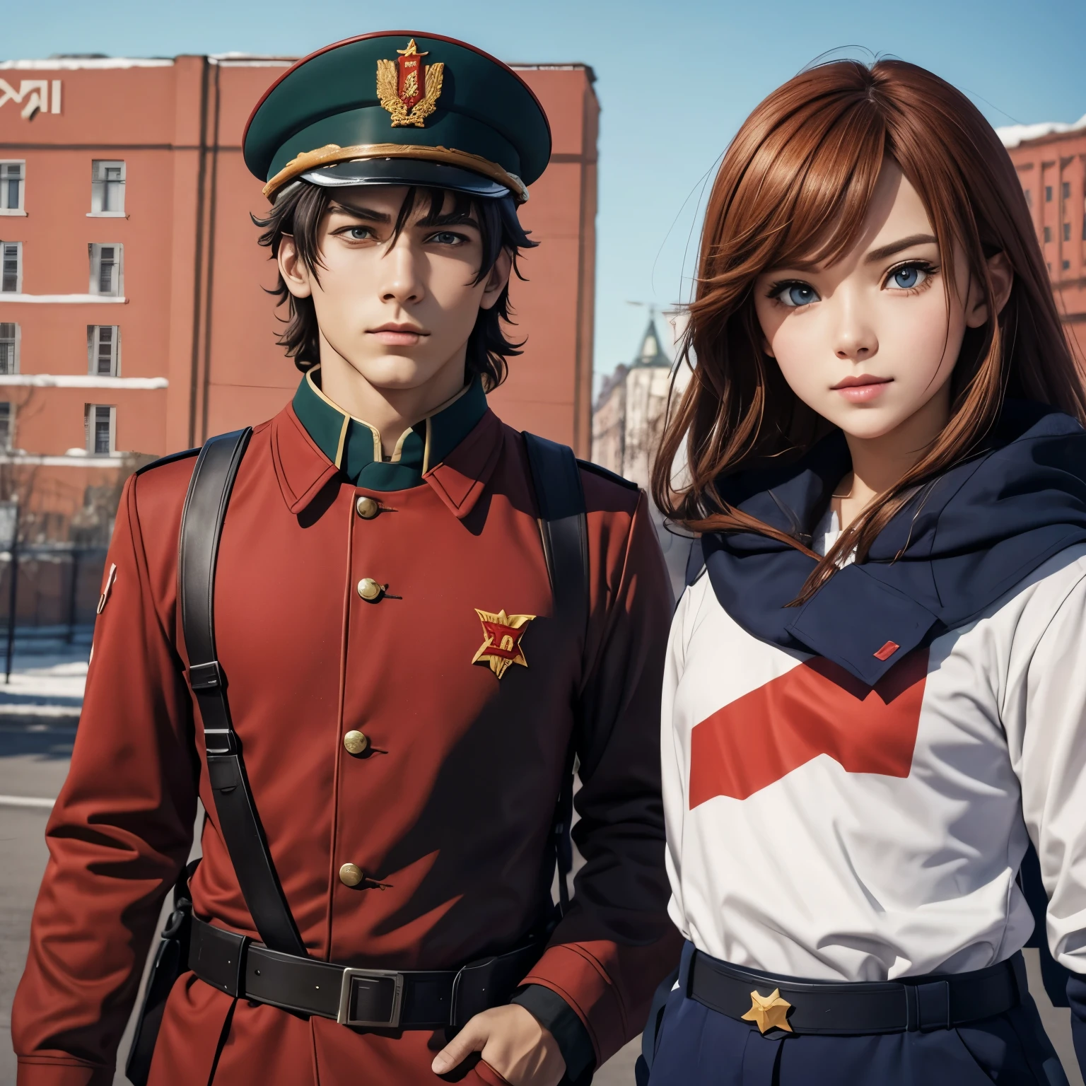The Soviet Union in a human version,anime