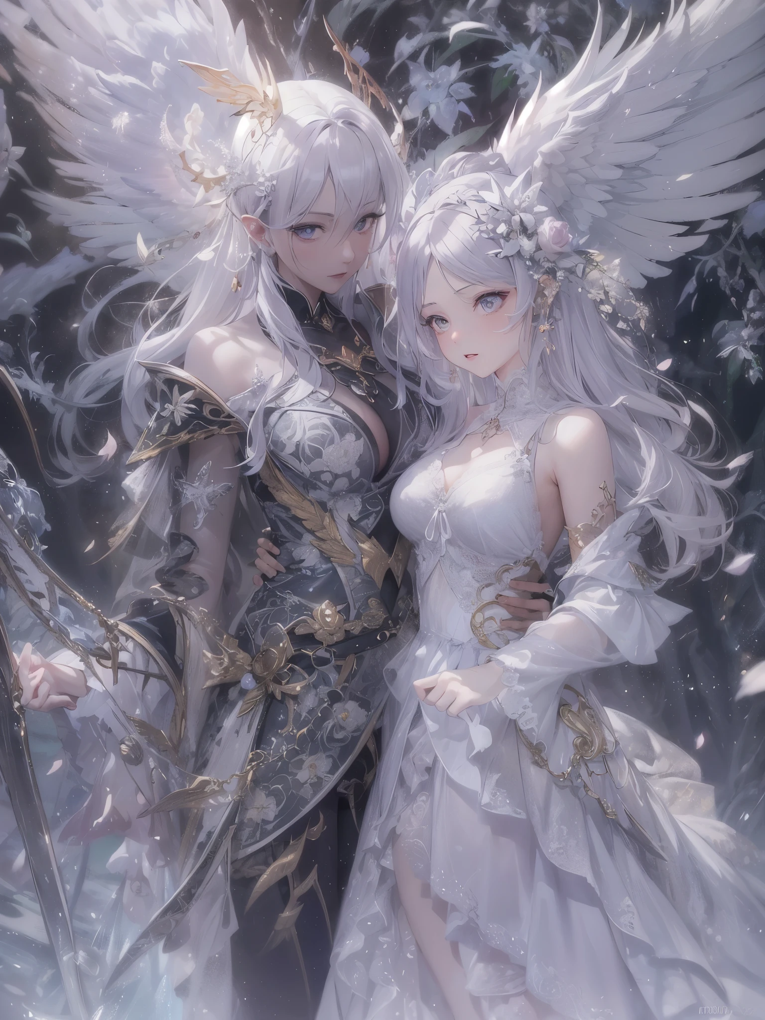 ((highest quality)),(Ultra-high resolution),(Very detailed),(Detailed Description),((The best CG)),(A masterpiece),Ultra-precise art,Amazing drawing art,(Art with precise detail:1.5), white
