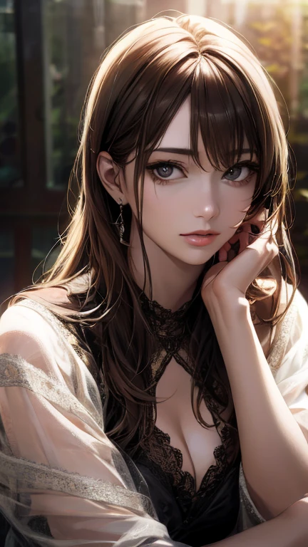 (hig彼st quality、8k、32k、masterpiece)、(Realistic)、(Realistic:1.2)、(High resolution)、Very detailed、Very beautiful face and eyes、1 girl、Delicate body、(hig彼st quality、Attention to detail、Rich skin detail)、(hig彼st quality、8k、Oil paint:1.2)、Very detailed、(Realistic、Realistic:1.37)、Bright colors、Full Body Shot