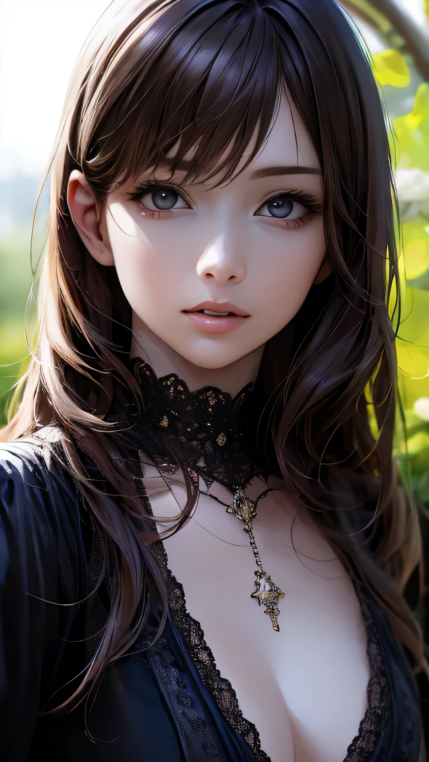 (hig彼st quality、8k、32k、masterpiece)、(Realistic)、(Realistic:1.2)、(High resolution)、Very detailed、Very beautiful face and eyes、1 girl、Delicate body、(hig彼st quality、Attention to detail、Rich skin detail)、(hig彼st quality、8k、Oil paint:1.2)、Very detailed、(Realistic、Realistic:1.37)、Bright colors、Full Body Shot