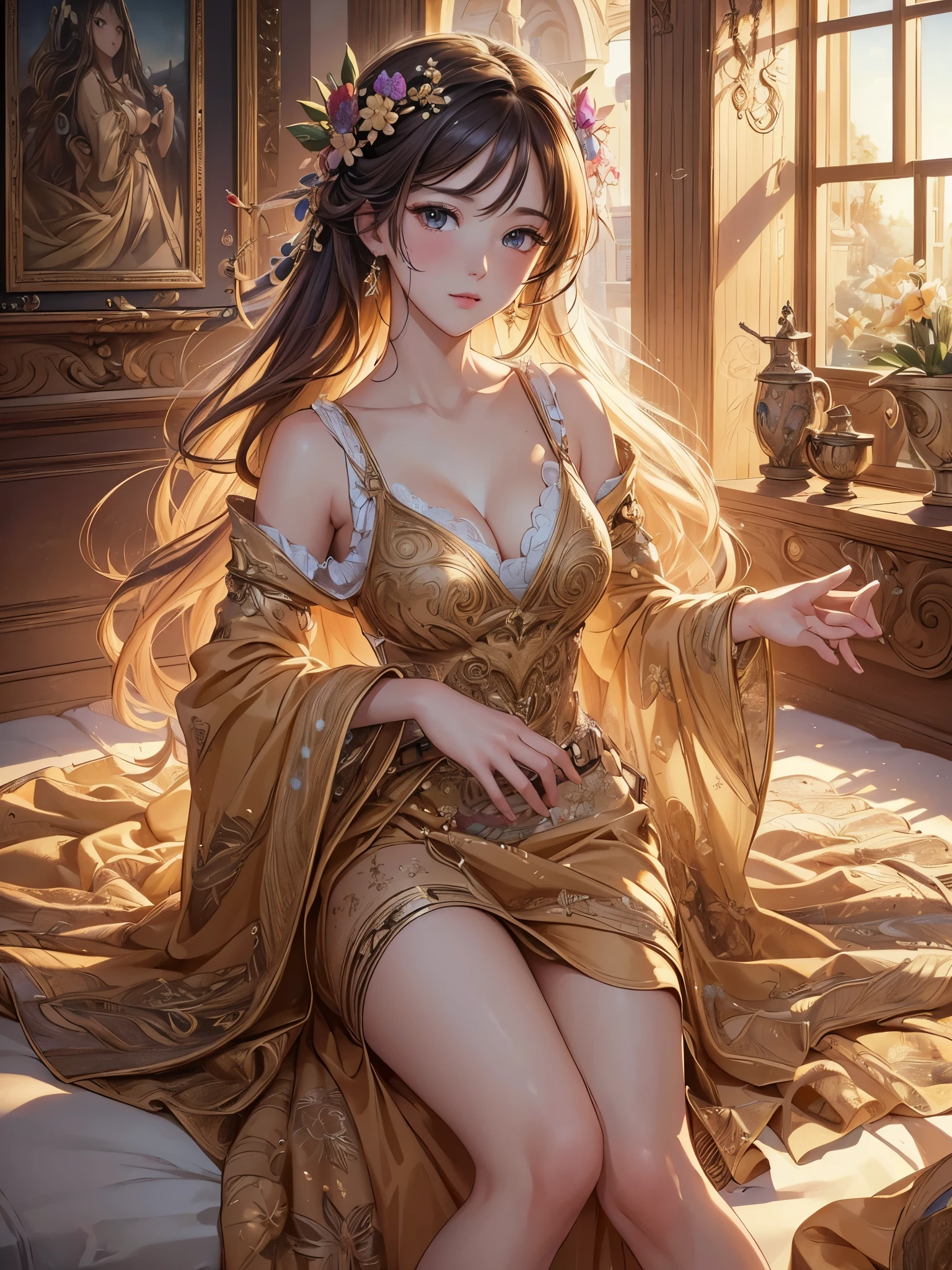 ((highest quality)),(Ultra-high resolution),(Very detailed),(Detailed Description),((The best CG)),(A masterpiece),Ultra-precise art,Amazing drawing art,(Art with precise detail:1.5),