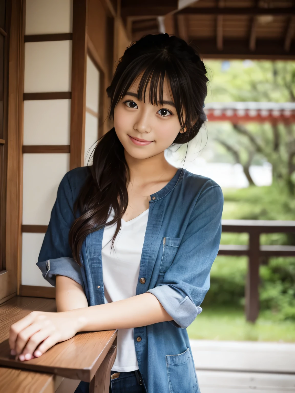 Female college student、Japanese、gather