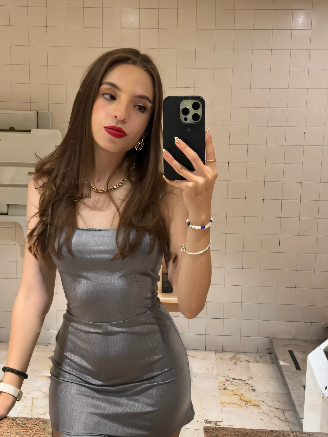 Escote, vestido corto, bragas expuestas