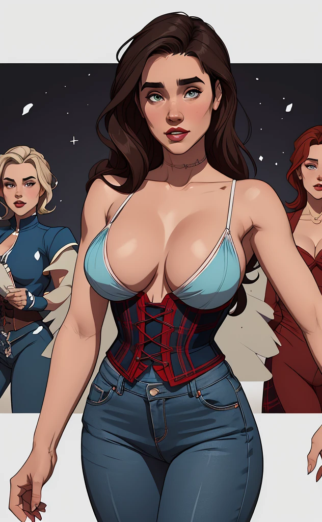 GTA character style and completely bare breasts showing a little fear Breast size Cartoon name: Isabella Cruz fundo branco seios médios rosto sardIllustratesção ento Hermione Granger atriz contornos fortes Descrição física - cabelos longos e lisos, dyed a vibrant brown that contrasts with her pale skin. - You reflect a mix of curiosity and determination. – She has a tall stature, with a slender and agile figure, highlighting his agility and dexterity. -fundo colorido Portrait Character Design, beautiful digital illustration, high-quality portrait, comic book art, Full body sensualizing or naked. return sheet. member return leaf clothes of the day hellish day expression love wearing sadomasochistic clothes Character pose random scenery Style Yvonne Strahovski Cartoon style digital illustration colorful background diverse attractive woman sesy medium breasts beautiful witch clothes in symmetrical, female girlfriends pose beautiful breasts in cartoon style beautiful and dynamic snow white digital illustration together with cinderella with body in symmetry a beast with a corset and beautiful breasts, well-defined bodyWitch woman character Jennifer Connelly with war marks Cartoon image of a woman . Illustratesção do estilo GTA n, cartoon art style Woman character atompunk style Fiona queen Anna of Arendelle with war scars Cartoon image of a woman .Illustrates??cartoon style, cartoon art style, cartoon art style, digital illustration style, atompunk style highly detailed character design, courage detailed digital art, Forest Fan Art, Portrait Character Design, beautiful digital illustration, high-quality portrait, comic book art, young woman with beautiful hair . Queen Anna of ArendelleBeautiful lined eyes Medium large bust and sexual clothing 35 year old woman, very long blonde hair