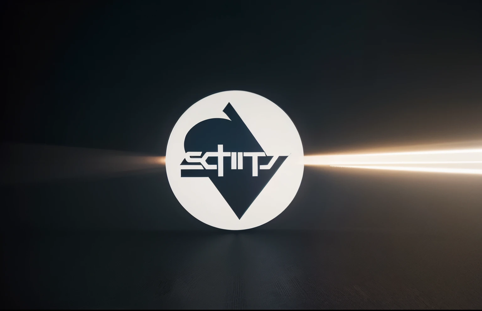 round logo with out laters so agressive and sofisticated