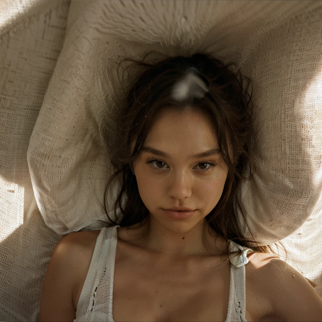 Realistic Alexis ren as an angel