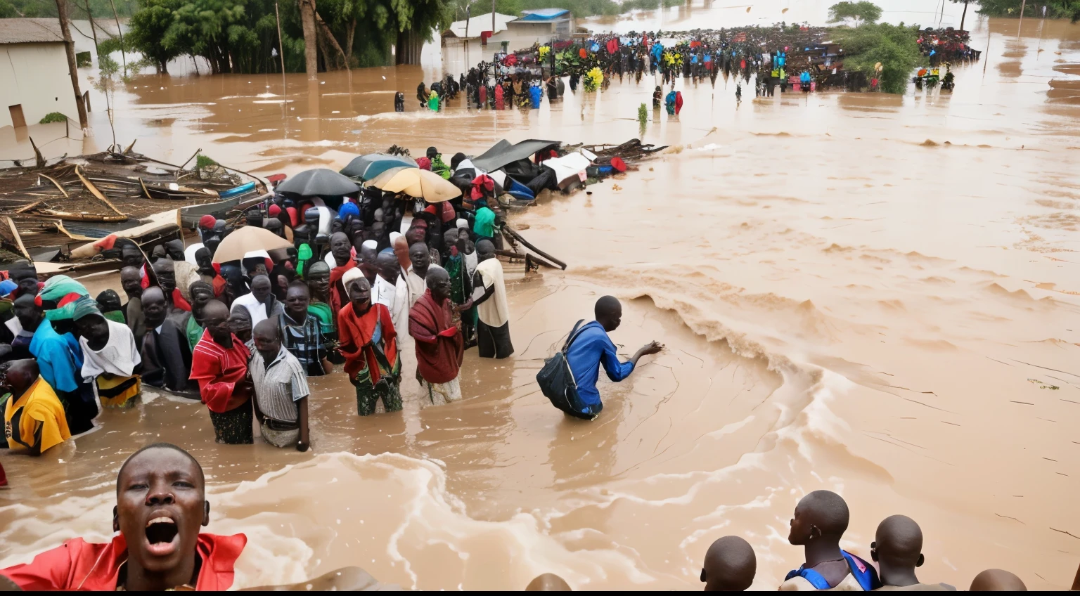 in Kenya, floods caused by torrential rains since March have resulted in 76 deaths.