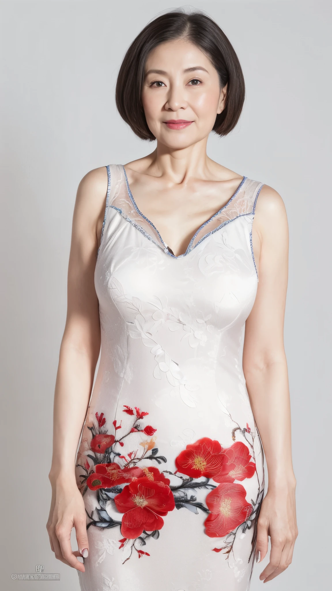 Asian Beauty, gorgeous, Gray Hair, Full-body display, mother, ((Fractal Art)), (((masterpiece))), 8k, Clear images, (((alone))), (((Elderly Chinese Madam))), Pure white background, Gray Hair, Lower your arms, wear a flashy bra, gravure, Look forward, ((Elderly mature woman with an old face)), Depict lips accurately,Red lips, Flashy makeup, (((alone))), (((Perfect Anatomy))), Elderly, Pure white background, gravure, natural upright posture, Look forward, ((Obscene)), Beautiful mature woman, highest quality, Very detailed, Realistic, Very detailed細なスキン, (1 Chinese), (positive), 120 years old, Huge breasts, Mature politician, Glamour, sexy, Pure white skin, Looking at the audience,
